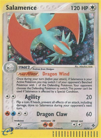 Salamence (10/97) [EX: Dragon] | Mega City Incorporated