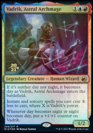 Vadrik, Astral Archmage [Innistrad: Midnight Hunt Prerelease Promos] | Mega City Incorporated