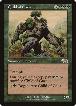 Child of Gaea [Urza's Saga] | Mega City Incorporated