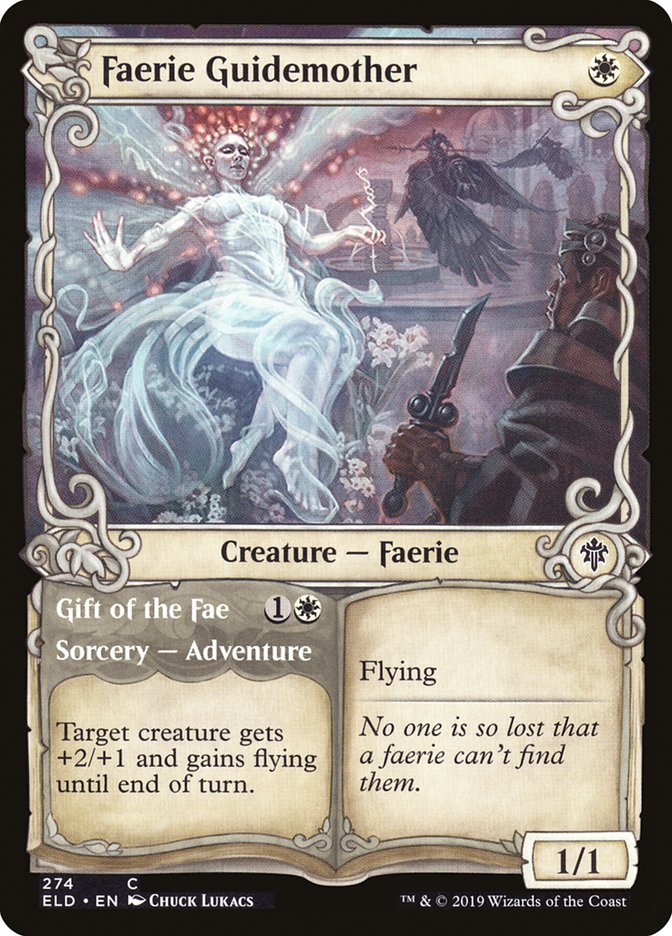 Faerie Guidemother // Gift of the Fae (Showcase) [Throne of Eldraine] | Mega City Incorporated