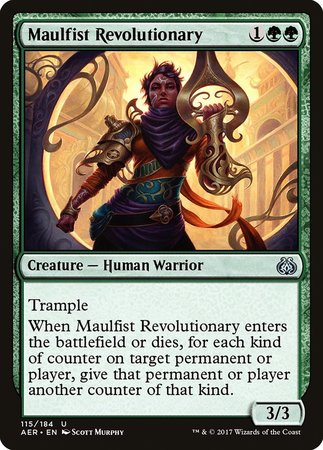 Maulfist Revolutionary [Aether Revolt] | Mega City Incorporated