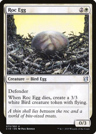 Roc Egg [Commander 2019] | Mega City Incorporated