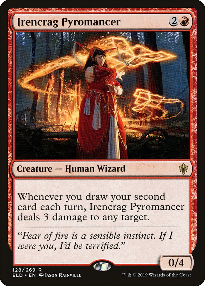 Irencrag Pyromancer [Throne of Eldraine] | Mega City Incorporated