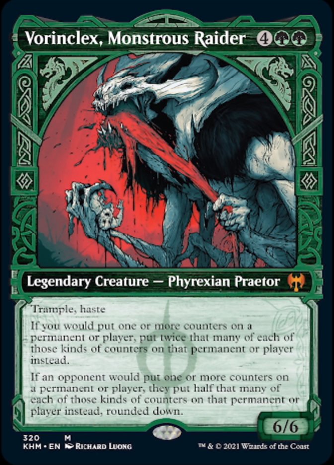 Vorinclex, Monstrous Raider (Showcase) [Kaldheim] | Mega City Incorporated