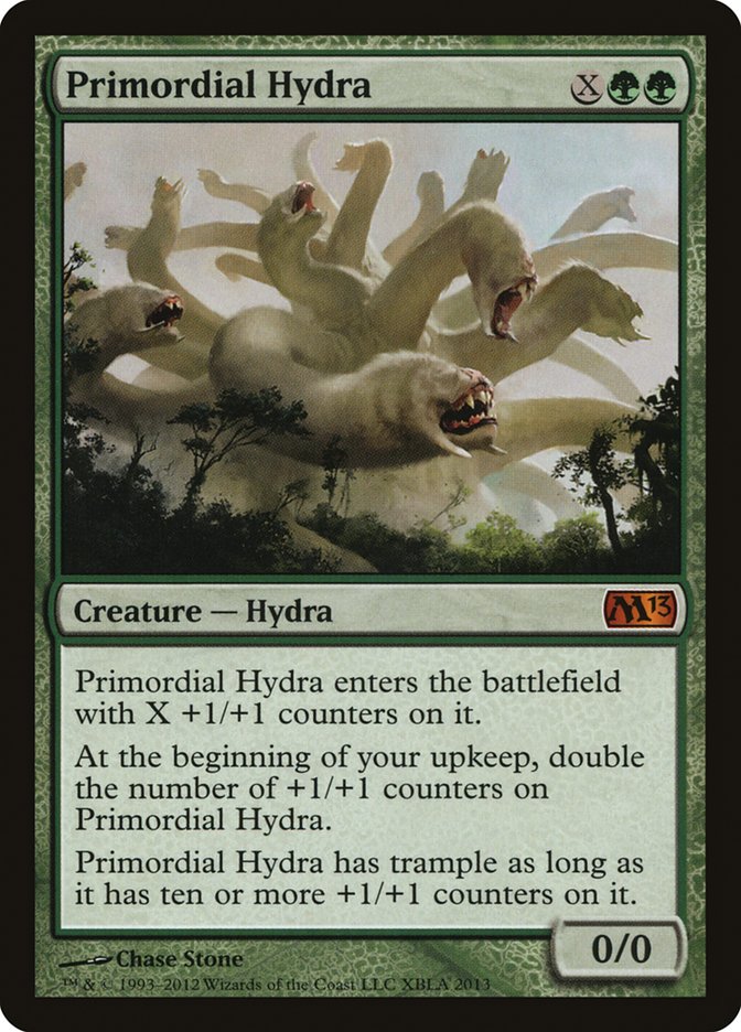 Primordial Hydra (Duels of the Planeswalkers Promos) [Duels of the Planeswalkers Promos 2012] | Mega City Incorporated