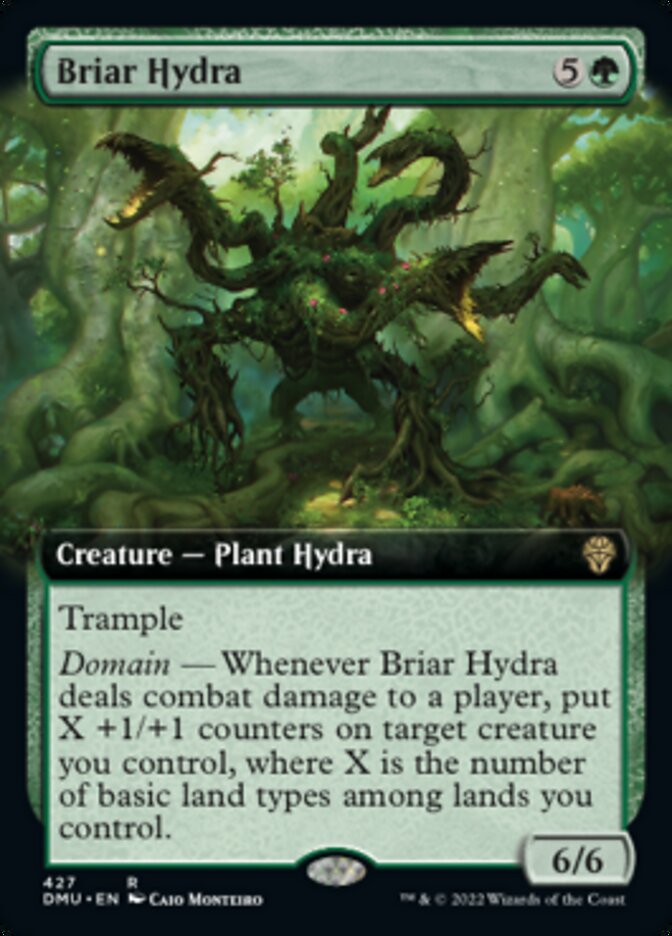 Briar Hydra (Extended Art) [Dominaria United] | Mega City Incorporated