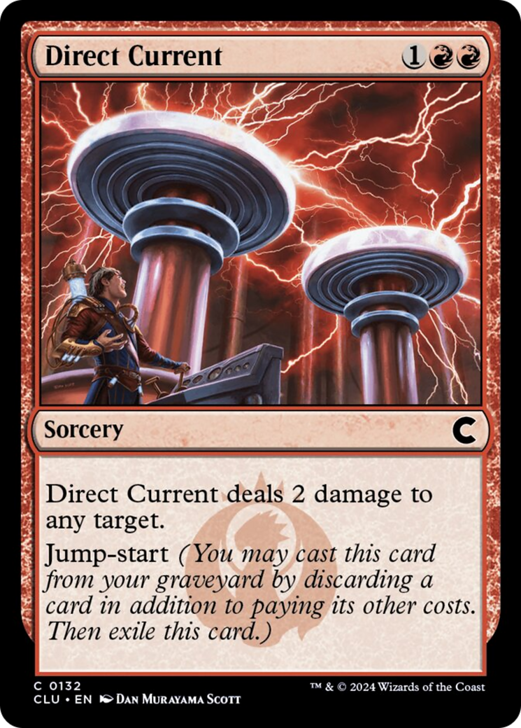 Direct Current [Ravnica: Clue Edition] | Mega City Incorporated