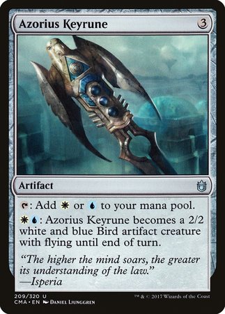 Azorius Keyrune [Commander Anthology] | Mega City Incorporated