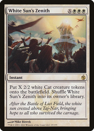 White Sun's Zenith [Mirrodin Besieged] | Mega City Incorporated