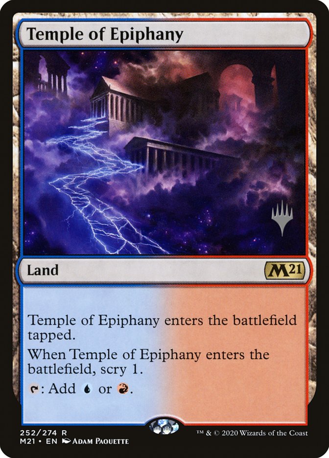 Temple of Epiphany (Promo Pack) [Core Set 2021 Promos] | Mega City Incorporated