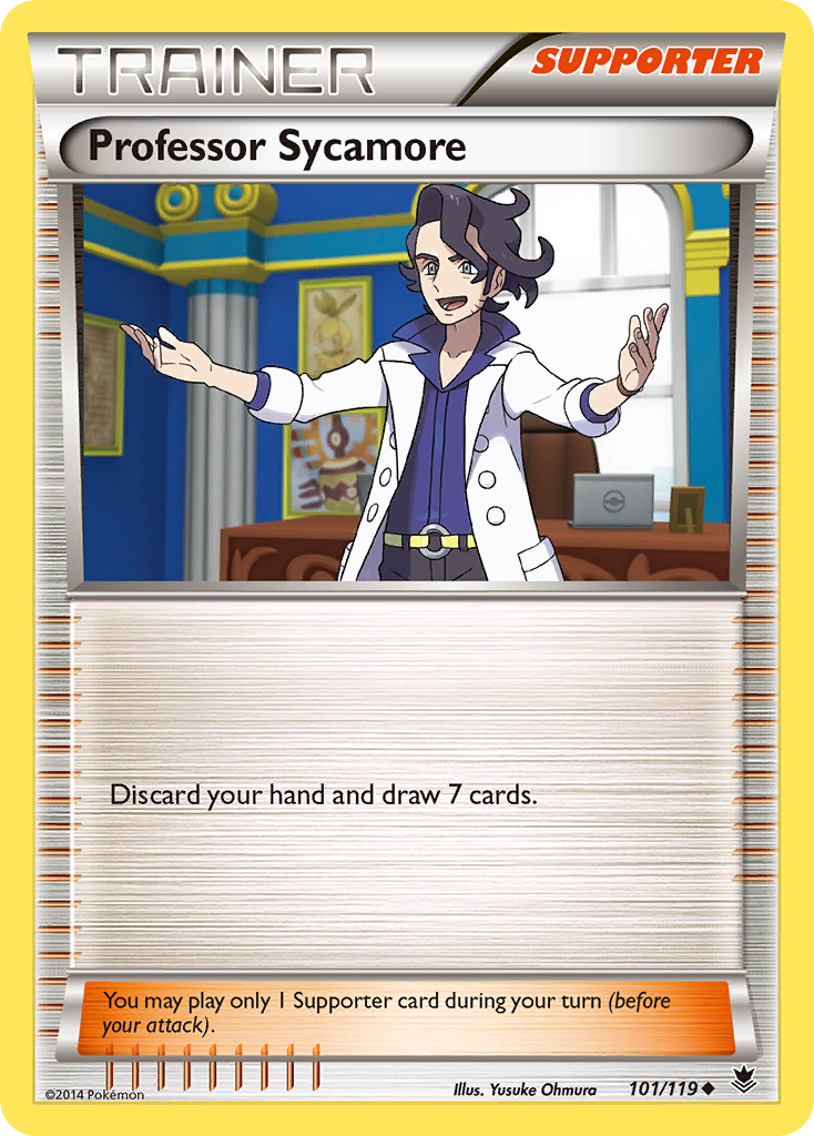 Professor Sycamore (101/119) [XY: Phantom Forces] | Mega City Incorporated