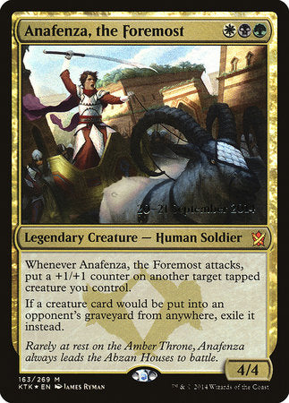 Anafenza, the Foremost [Khans of Tarkir Promos] | Mega City Incorporated