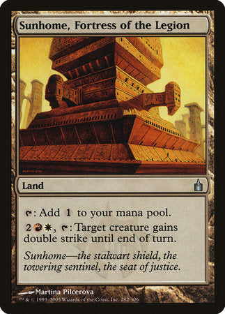 Sunhome, Fortress of the Legion [Ravnica: City of Guilds] | Mega City Incorporated