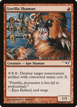 Gorilla Shaman [Coldsnap Theme Decks] | Mega City Incorporated