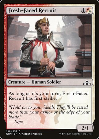 Fresh-Faced Recruit [Guilds of Ravnica] | Mega City Incorporated