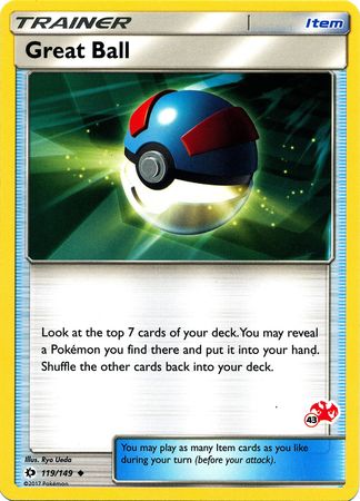 Great Ball (119/149) (Charizard Stamp #43) [Battle Academy 2020] | Mega City Incorporated