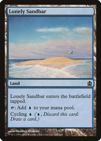 Lonely Sandbar [Commander 2011] | Mega City Incorporated