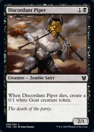 Discordant Piper [Theros Beyond Death] | Mega City Incorporated