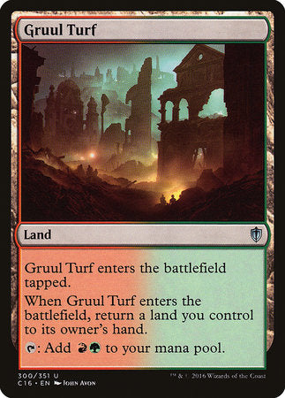 Gruul Turf [Commander 2016] | Mega City Incorporated