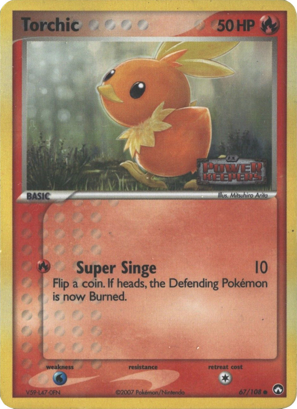 Torchic (67/108) (Stamped) [EX: Power Keepers] | Mega City Incorporated