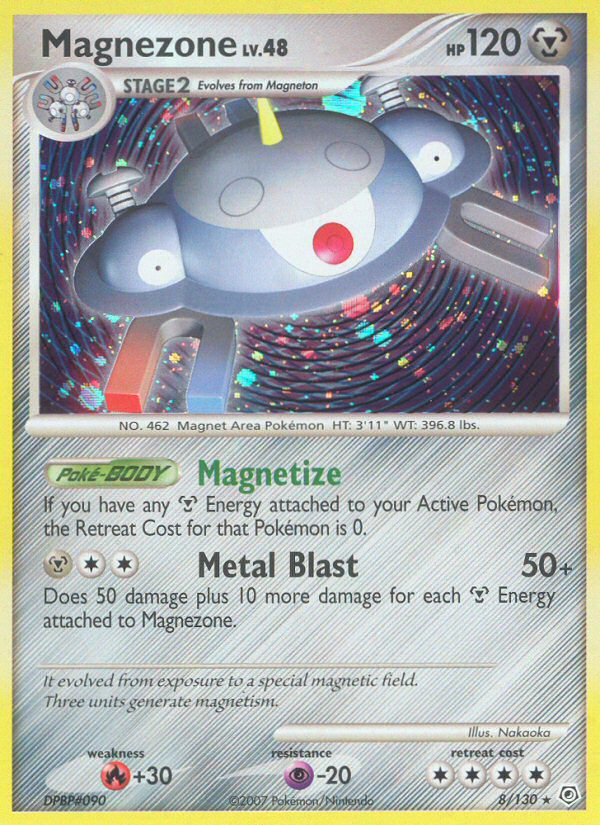 Magnezone (8/130) [Diamond & Pearl: Base Set] | Mega City Incorporated