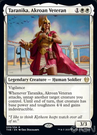 Taranika, Akroan Veteran [Theros Beyond Death] | Mega City Incorporated