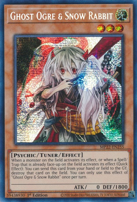 Ghost Ogre & Snow Rabbit [MP22-EN255] Prismatic Secret Rare | Mega City Incorporated