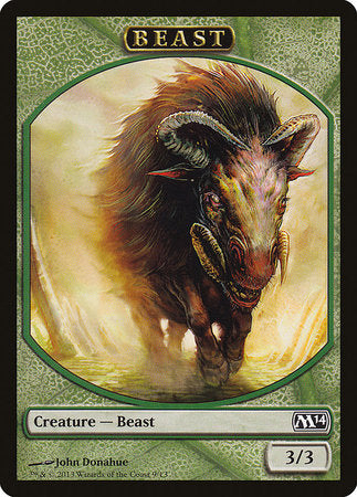 Beast Token [Magic 2014 Tokens] | Mega City Incorporated