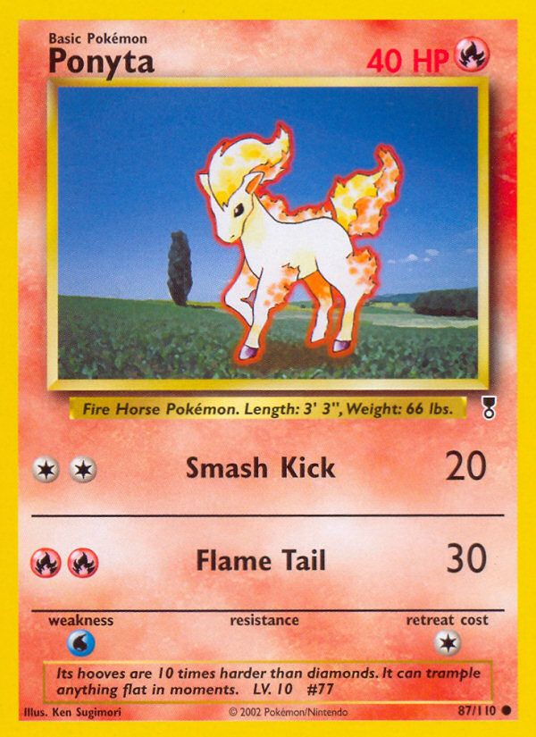 Ponyta (87/110) [Legendary Collection] | Mega City Incorporated