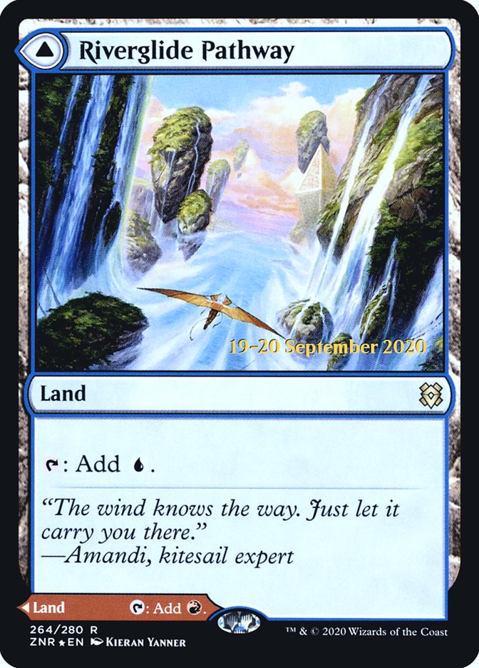 Riverglide Pathway // Lavaglide Pathway  [Zendikar Rising Prerelease Promos] | Mega City Incorporated