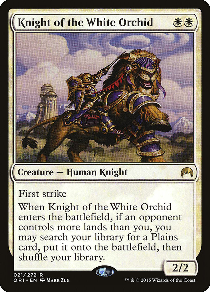 Knight of the White Orchid [Magic Origins] | Mega City Incorporated