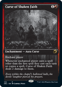 Curse of Shaken Faith [Innistrad: Double Feature] | Mega City Incorporated