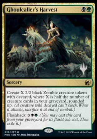 Ghoulcaller's Harvest (Promo Pack) [Innistrad: Midnight Hunt Promos] | Mega City Incorporated