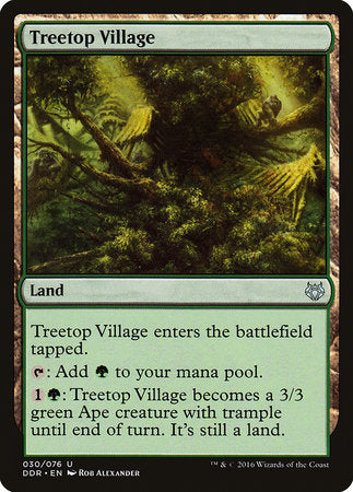 Treetop Village [Duel Decks: Nissa vs. Ob Nixilis] | Mega City Incorporated