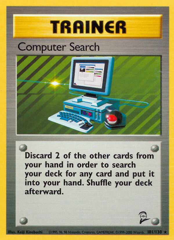 Computer Search (101/130) [Base Set 2] | Mega City Incorporated