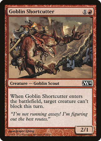 Goblin Shortcutter [Magic 2014] | Mega City Incorporated