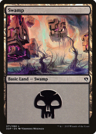 Swamp (71) [Duel Decks: Zendikar vs. Eldrazi] | Mega City Incorporated