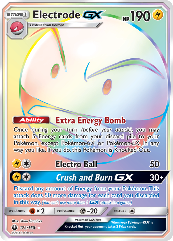 Electrode GX (172/168) [Sun & Moon: Celestial Storm] | Mega City Incorporated