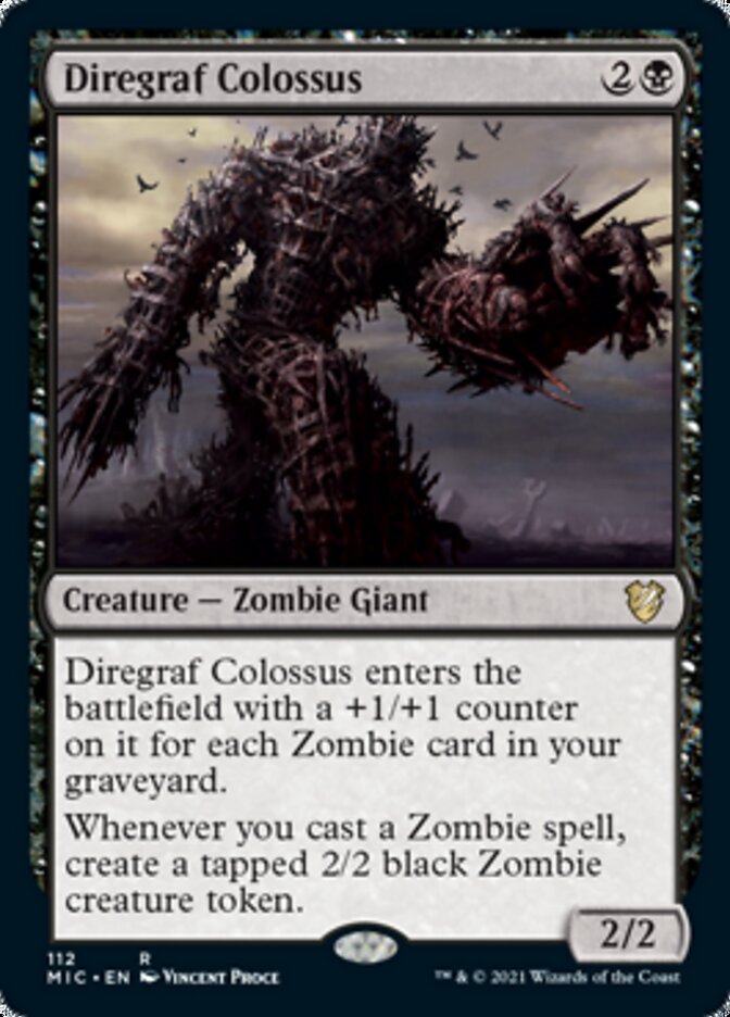 Diregraf Colossus [Innistrad: Midnight Hunt Commander] | Mega City Incorporated