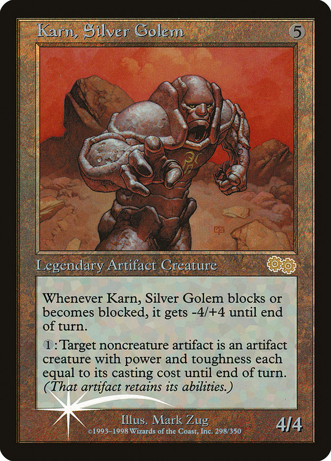 Karn, Silver Golem [Arena League 1999] | Mega City Incorporated