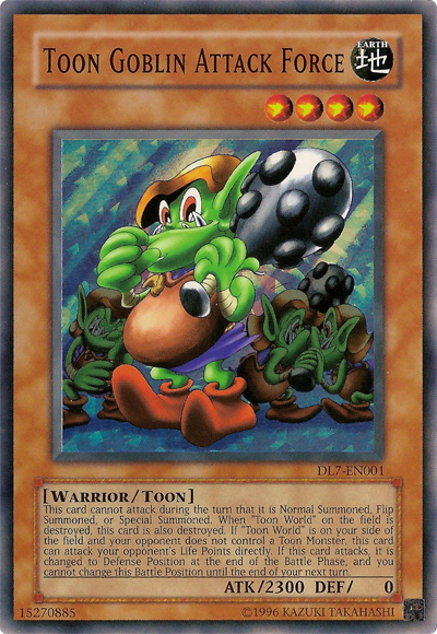 Toon Goblin Attack Force [DL7-EN001] Super Rare | Mega City Incorporated