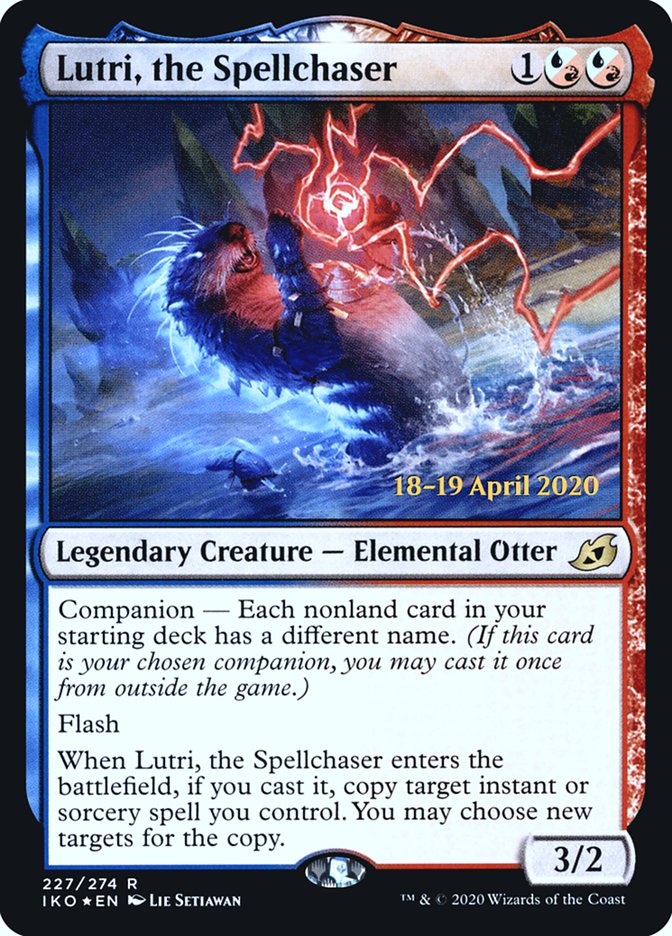 Lutri, the Spellchaser  [Ikoria: Lair of Behemoths Prerelease Promos] | Mega City Incorporated