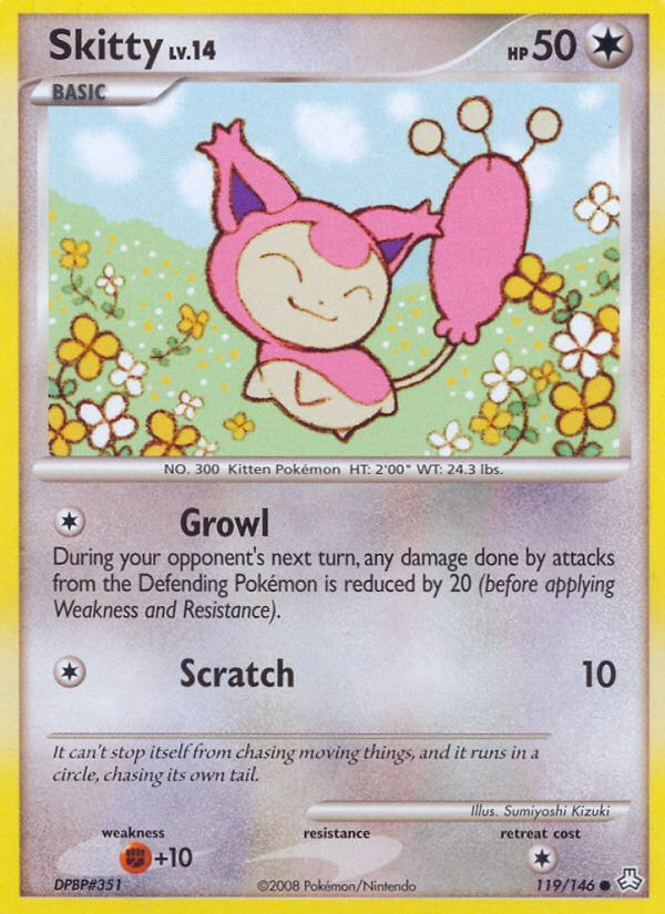 Skitty (119/146) [Diamond & Pearl: Legends Awakened] | Mega City Incorporated