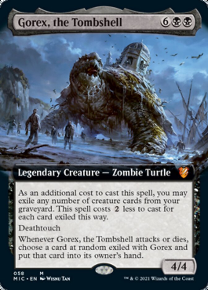 Gorex, the Tombshell (Extended) [Innistrad: Midnight Hunt Commander] | Mega City Incorporated