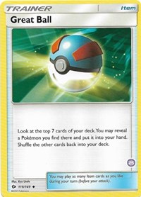 Great Ball (119/149) (Deck Exclusive #25) [Sun & Moon: Trainer Kit - Alolan Sandslash] | Mega City Incorporated