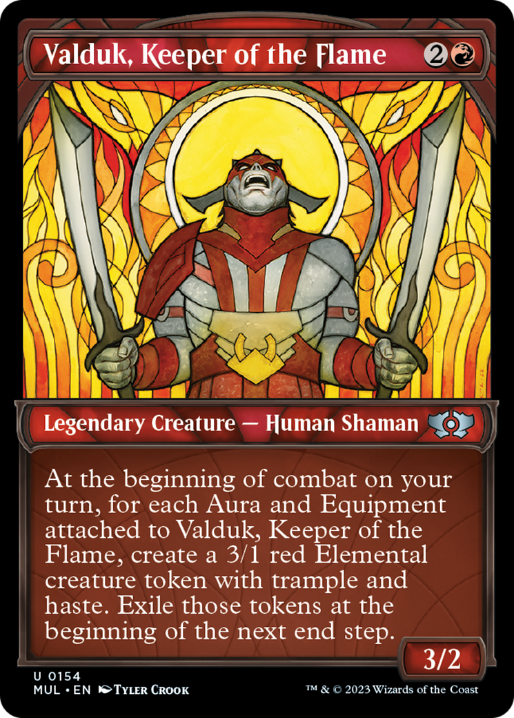 Valduk, Keeper of the Flame (Halo Foil) [Multiverse Legends] | Mega City Incorporated