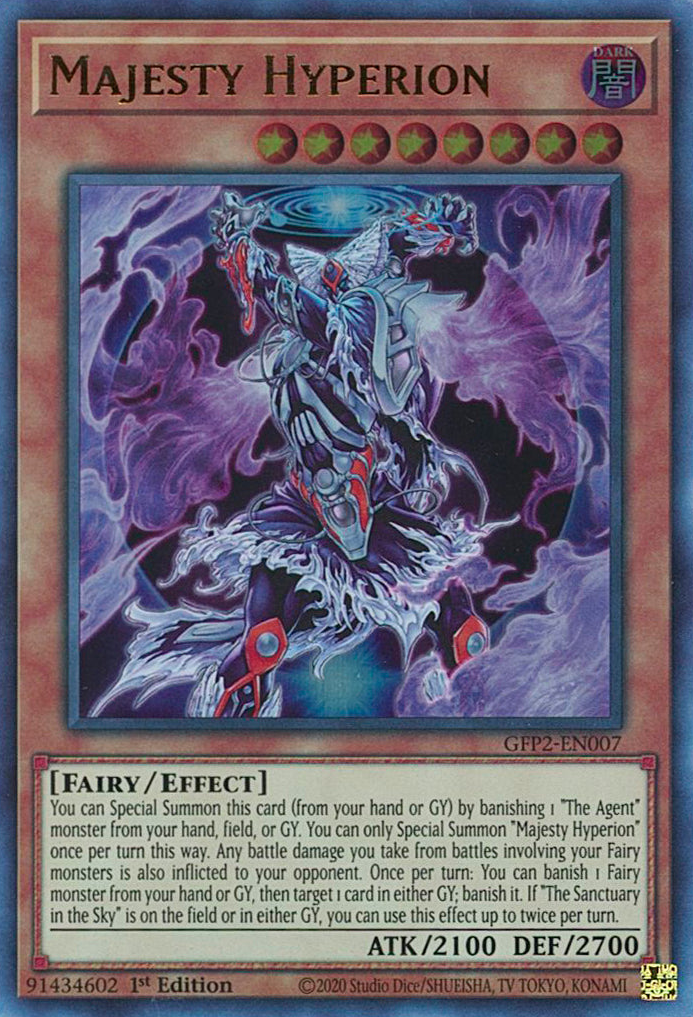 Majesty Hyperion [GFP2-EN007] Ultra Rare | Mega City Incorporated