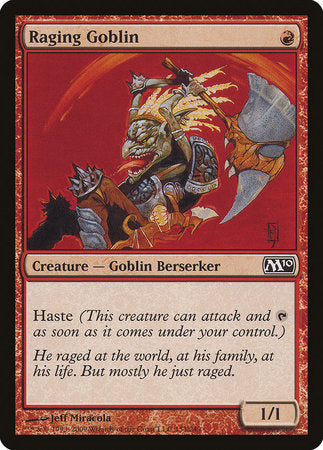 Raging Goblin [Magic 2010] | Mega City Incorporated