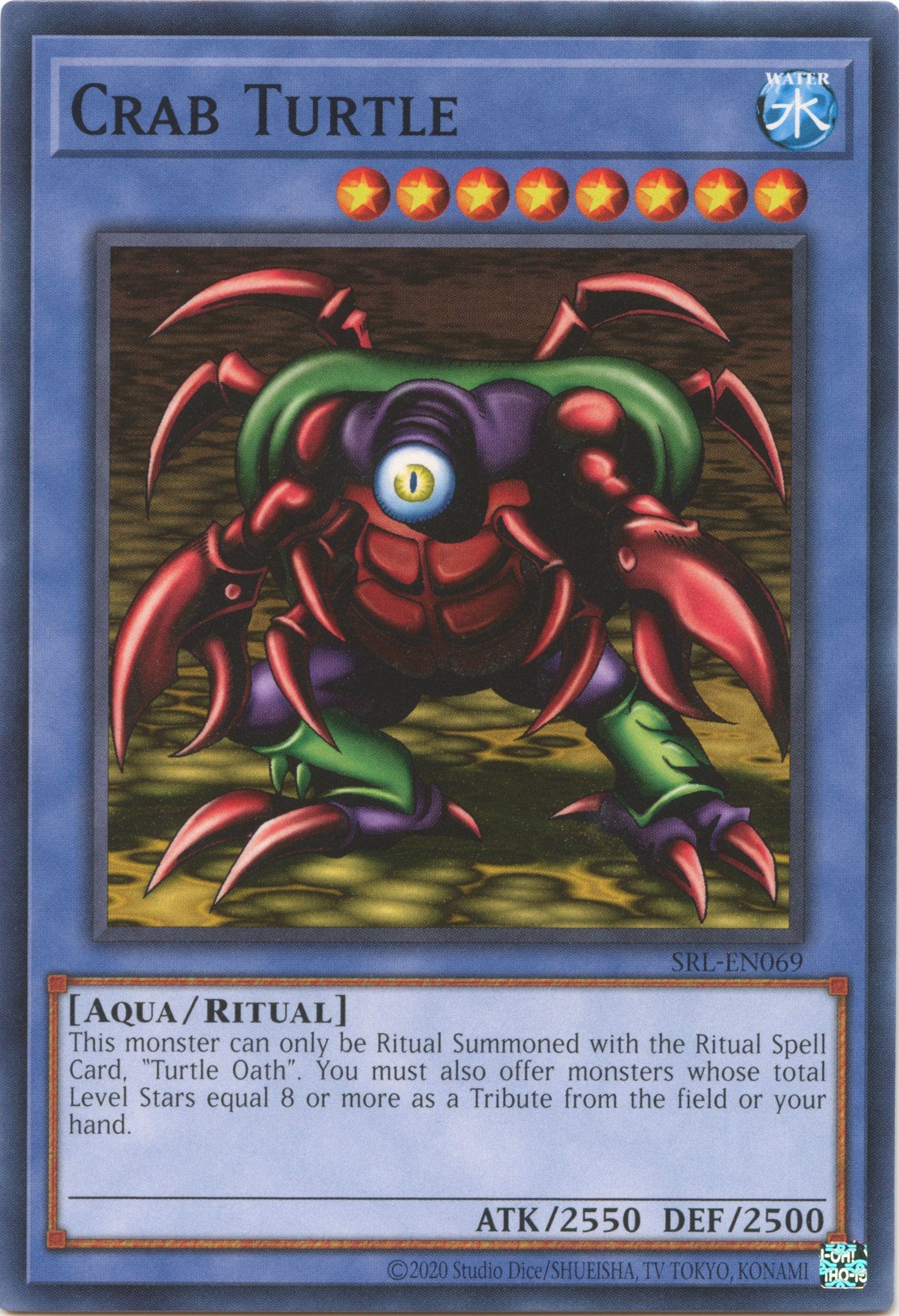 Crab Turtle (25th Anniversary) [SRL-EN069] Common | Mega City Incorporated