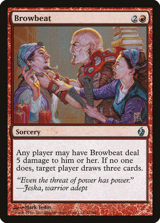 Browbeat [Premium Deck Series: Fire and Lightning] | Mega City Incorporated